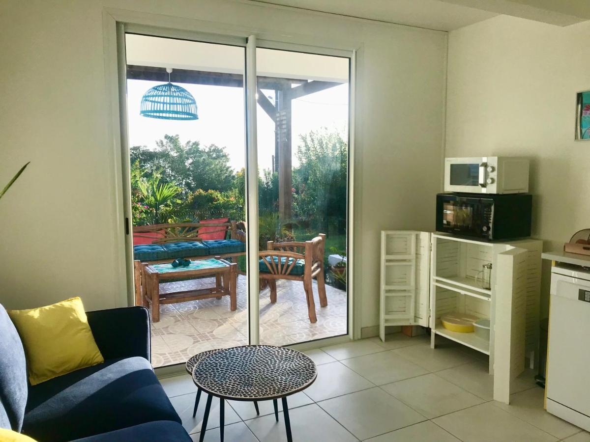 Appartement Prive Eco-Responsable, Vue Sur La Mer Des Caraibes Et Jardin Clos, Wifi, A 2Mn De La Plage Sainte-Luce Exterior foto