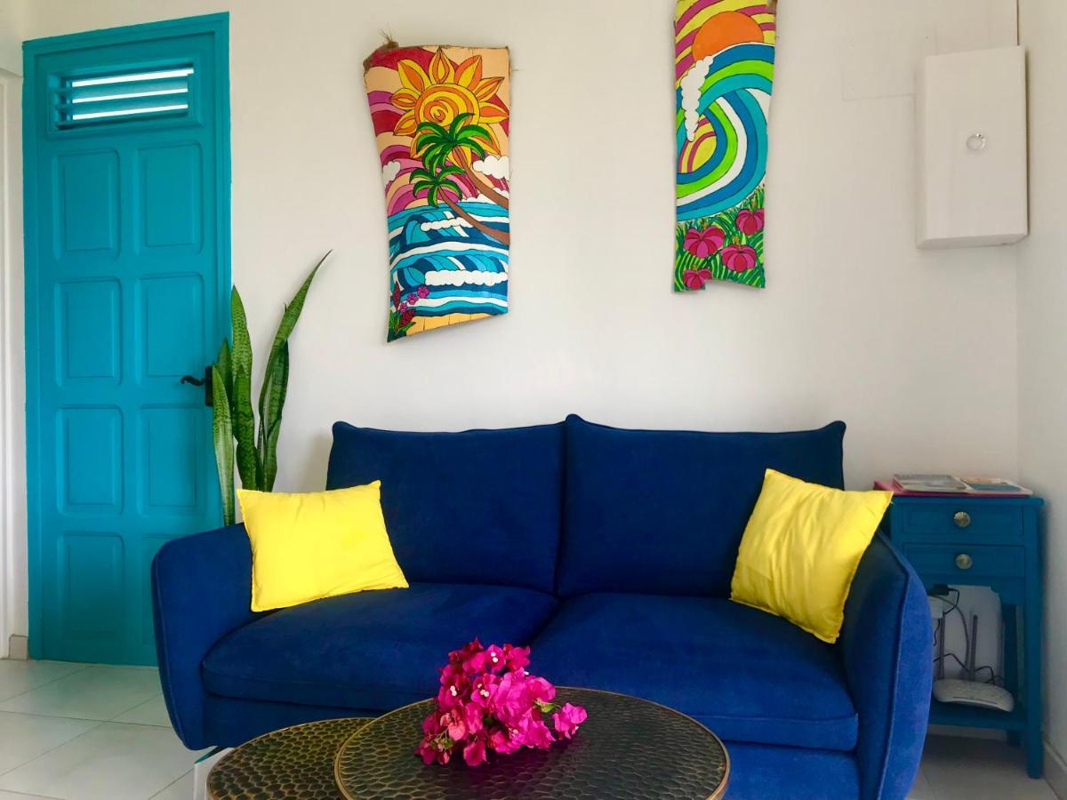Appartement Prive Eco-Responsable, Vue Sur La Mer Des Caraibes Et Jardin Clos, Wifi, A 2Mn De La Plage Sainte-Luce Exterior foto