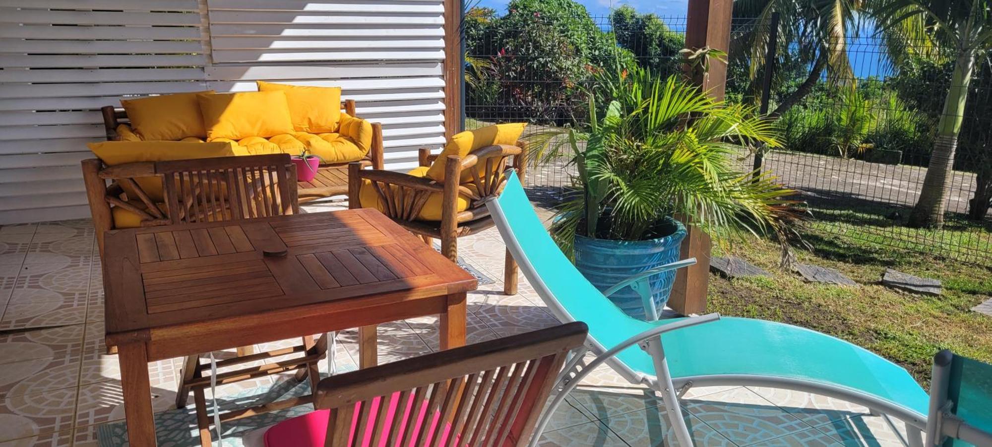 Appartement Prive Eco-Responsable, Vue Sur La Mer Des Caraibes Et Jardin Clos, Wifi, A 2Mn De La Plage Sainte-Luce Exterior foto